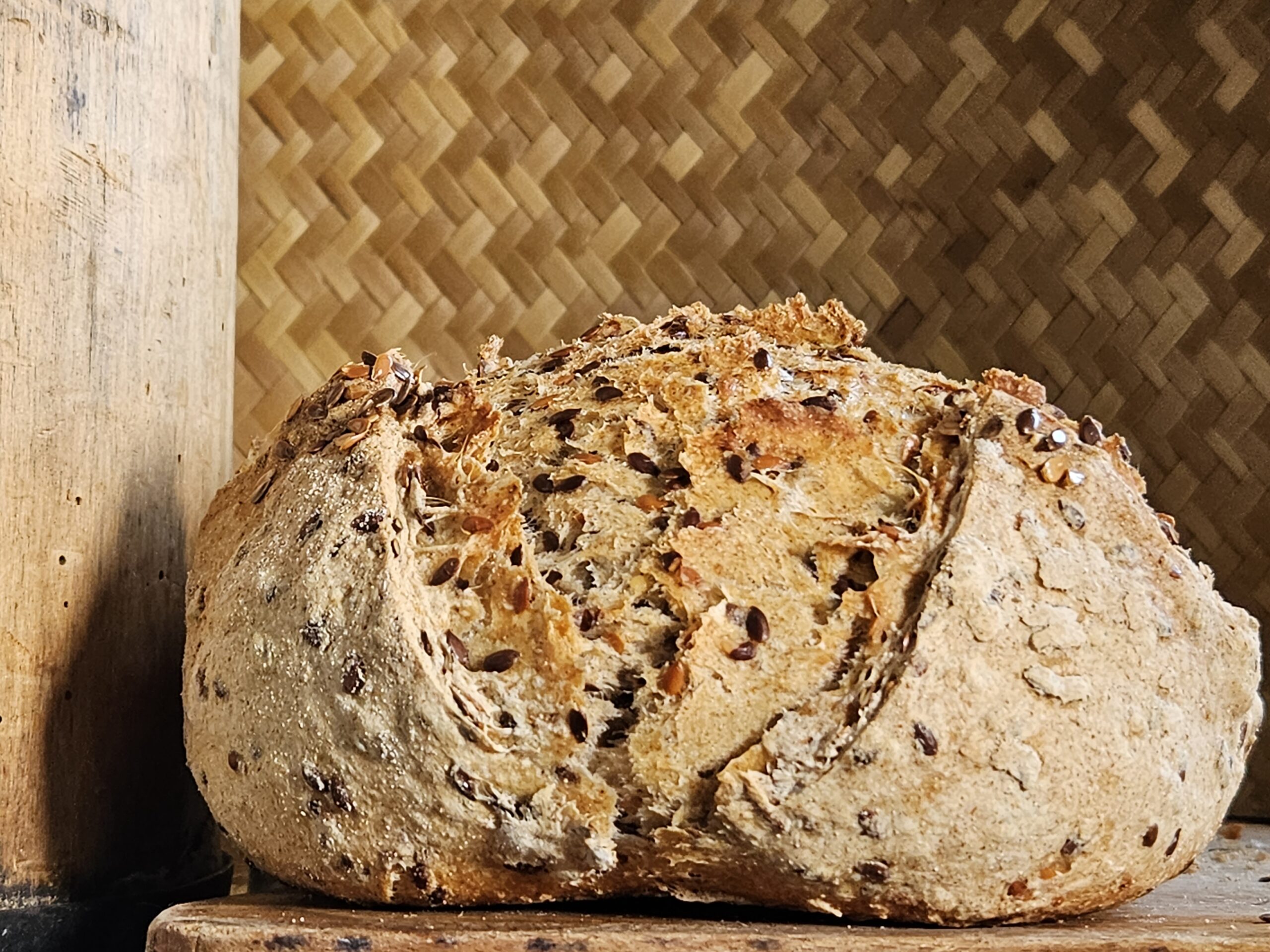Pain au levain aux graines de lin_finale
